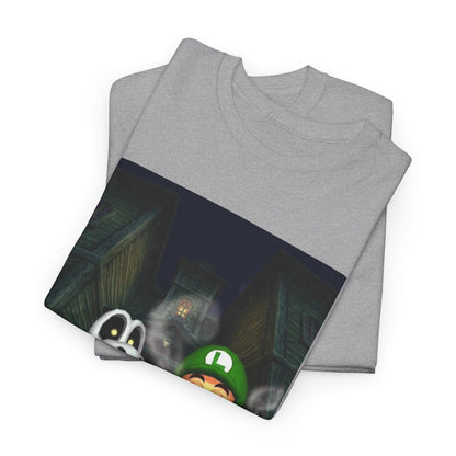 Luigi And Dry Bones Smoking In Spooky Mansion