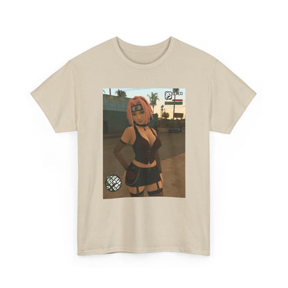 Sakura Haruno In GTA Style Tee