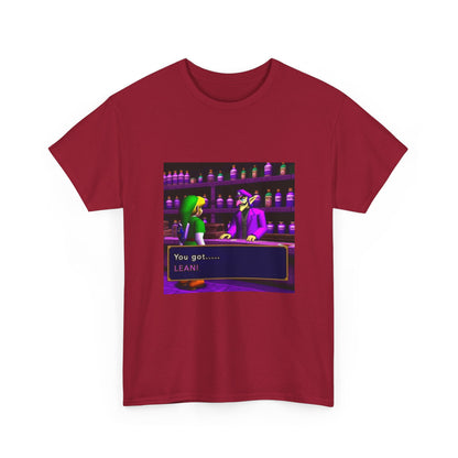 Link Gets Lean From Waluigi Tee