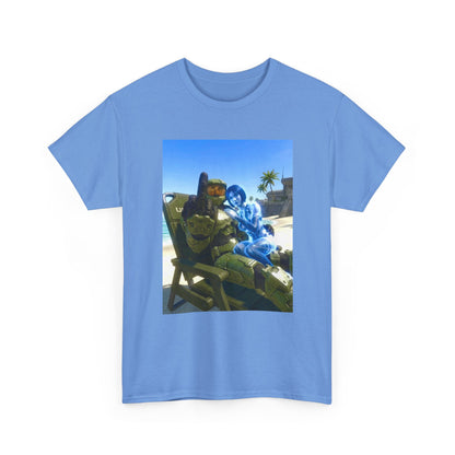Master Chief And Cortana Chillin' Beach Vibes