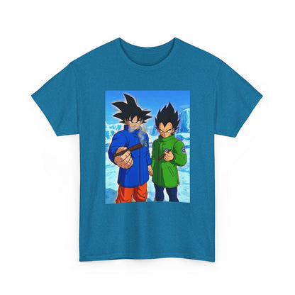 Goku and Vegeta Smoking in the Snow Tee