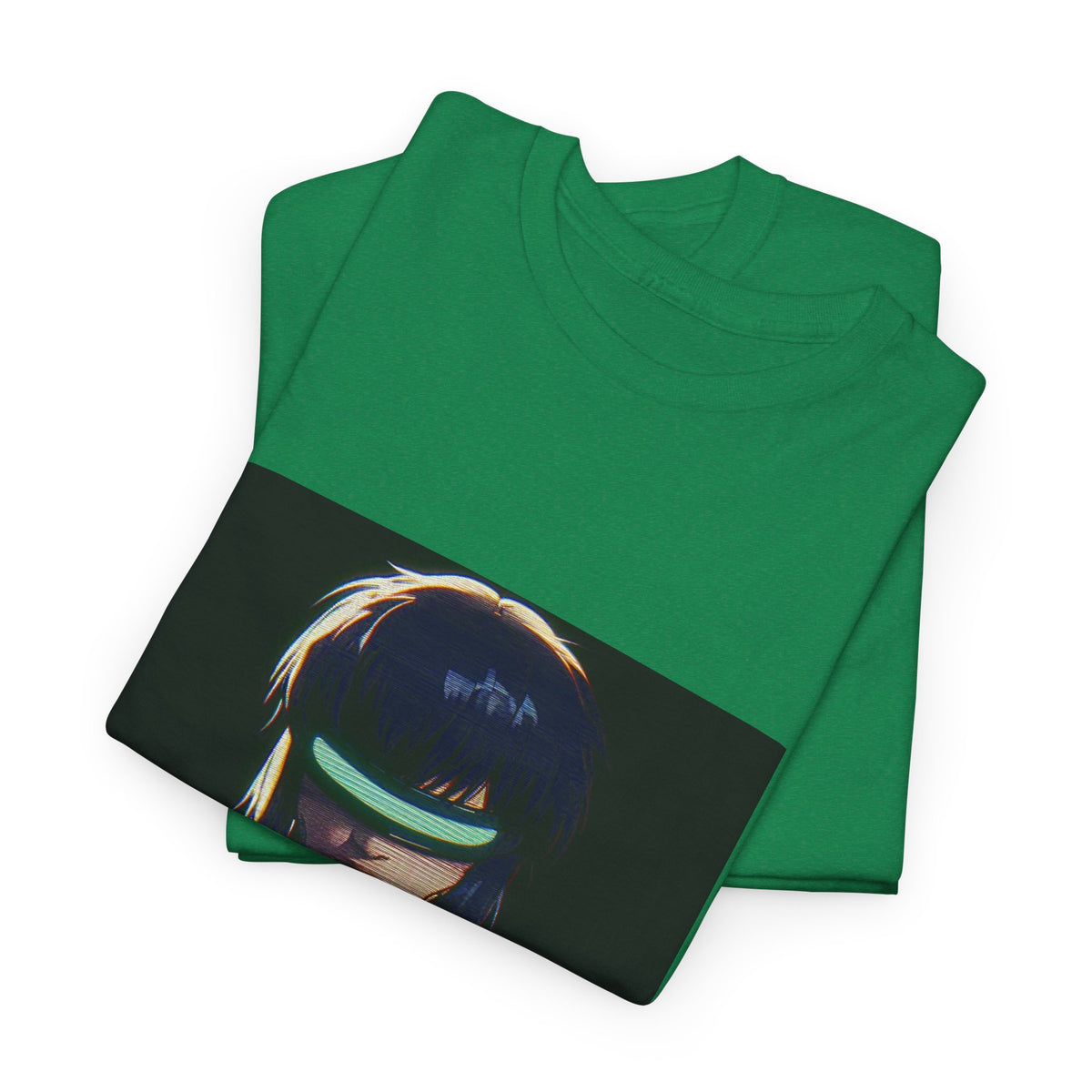 Cybernetic Major Motoko Kusanagi Glitch Art Tee