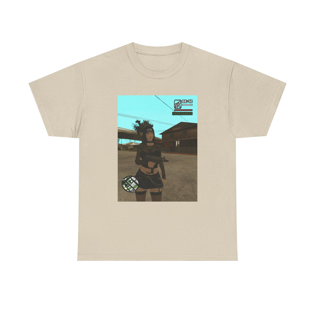 GTA San Andreas Female Ninja Character Tee