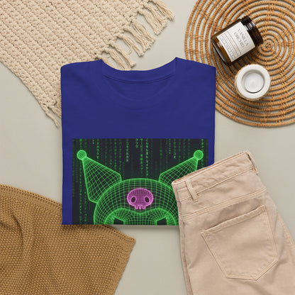 Kuromi In The Matrix Flipping The Bird Tee
