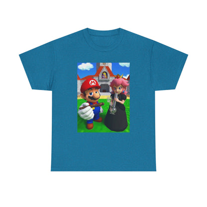 Mario And Princess Peach Puffing Loud