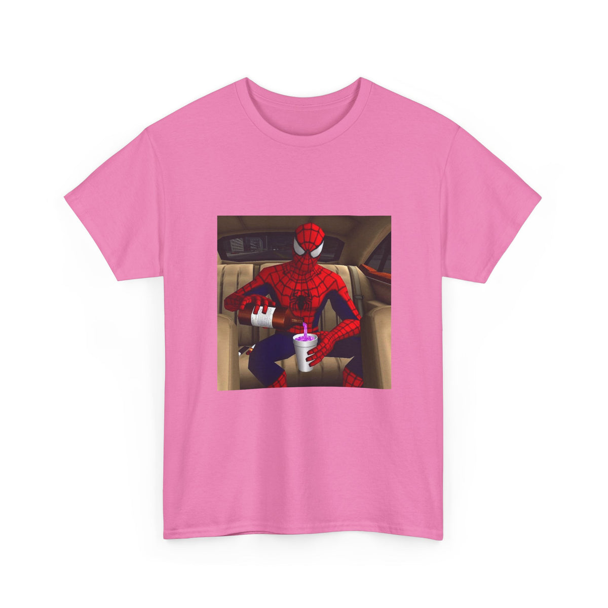 Spider-Hero Sipping Purple Drank Tee