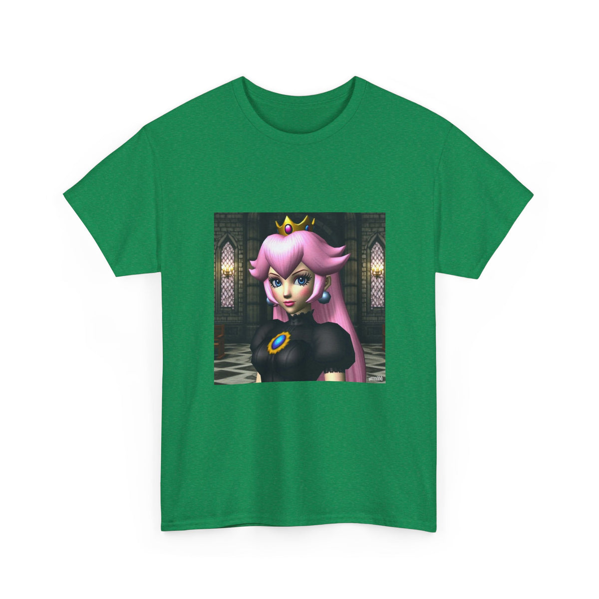 Dark Princess Peach In Castle Tee