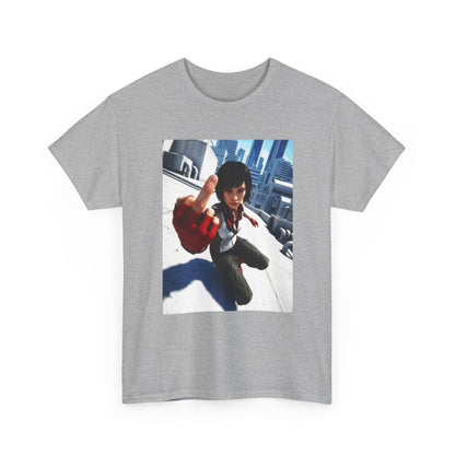 Faith Connors Flipping The Bird Rooftop Tee