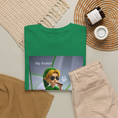 Stoner Link Xbox Avatar Puffing Blunt Tee