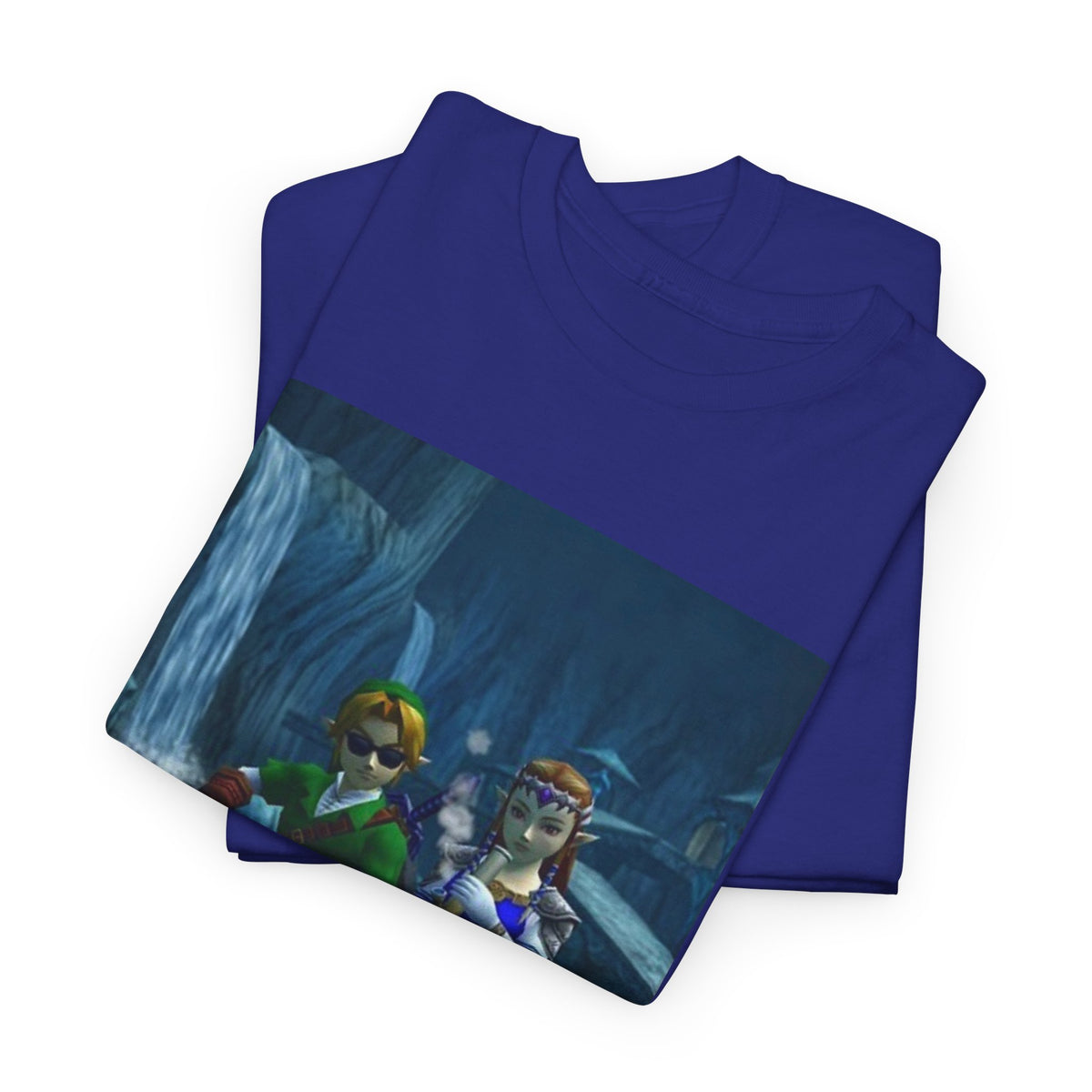 Link And Zelda Chilling With A Bong Tee
