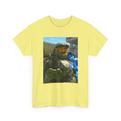 Chief & Cortana Flipping The Bird Tee