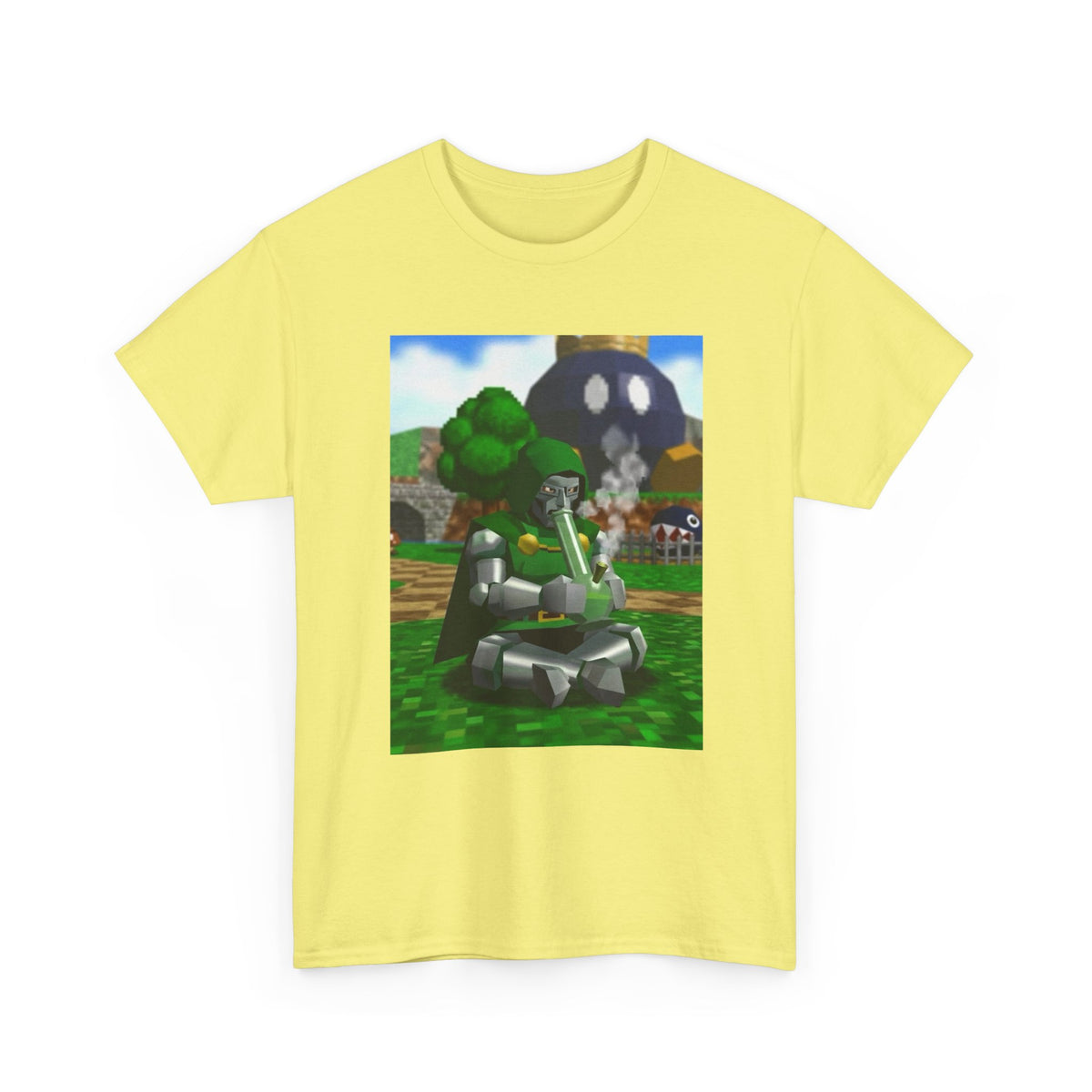 Doom Brocc Head Smoking Bong Tee