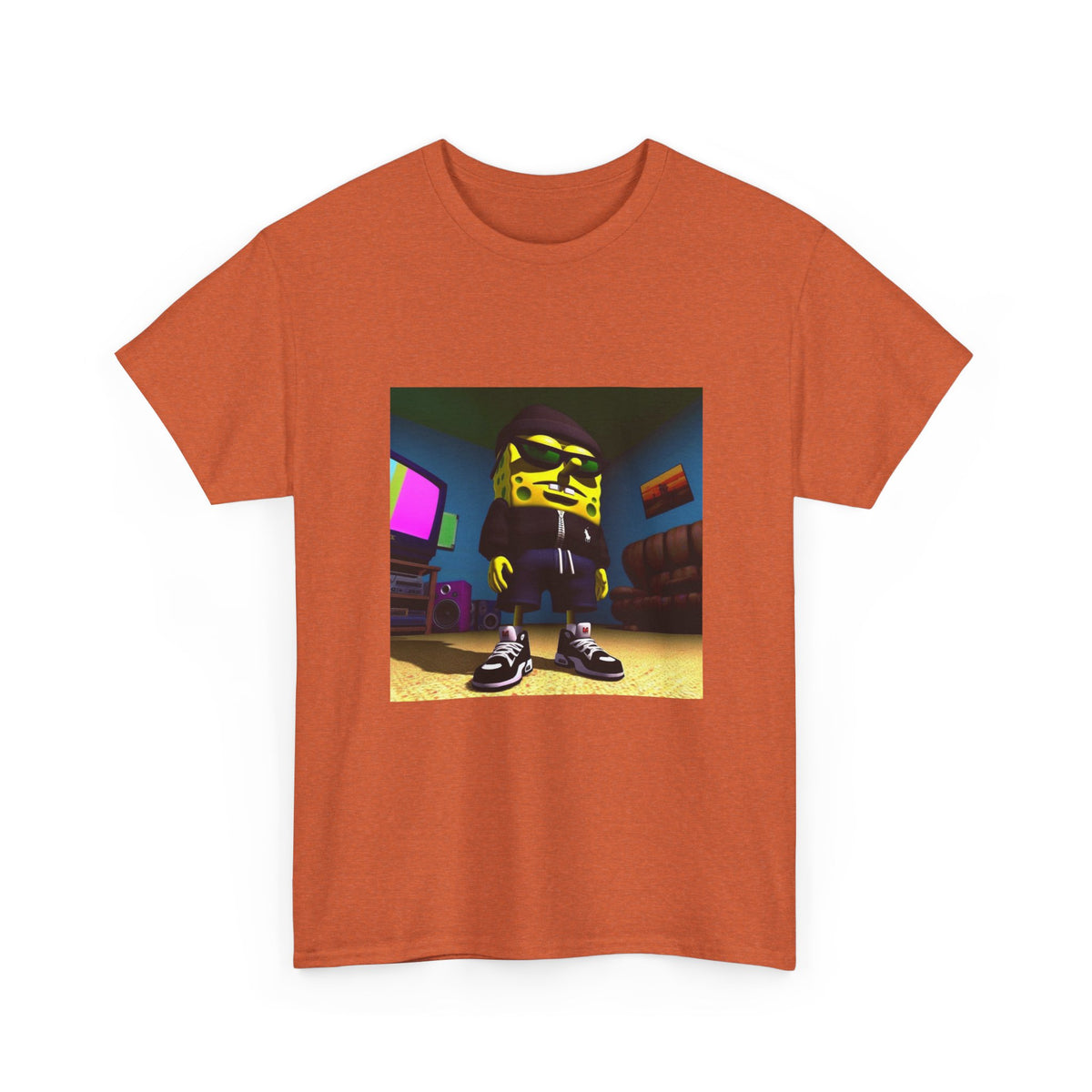 Blinged-Out Sponge Dude Chilling Tee
