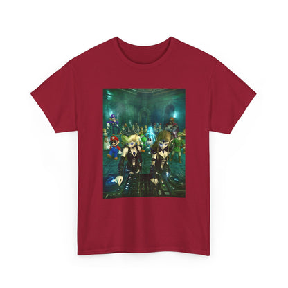 Dark Zelda DJs Gaming Party Tee