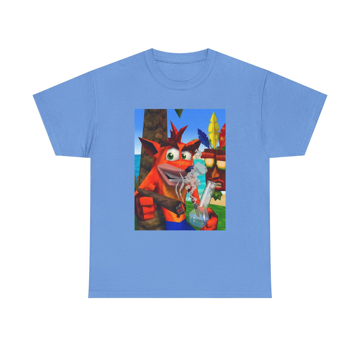 Crash Bandicoot Taking A Hit Tee