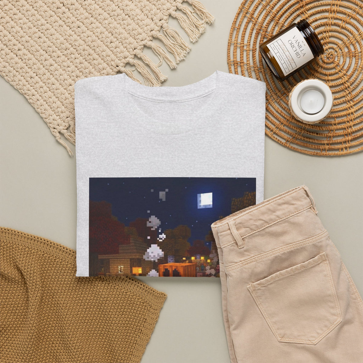 Pumpkin Snow Golem Hitting The Bong Tee