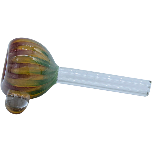 LA Pipes 9mm Rasta Slide Bowl