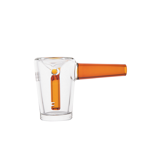 MJ Arsenal Basin Compact Bubbler - Advanced Water Filtration, 100% Borosilicate Glass