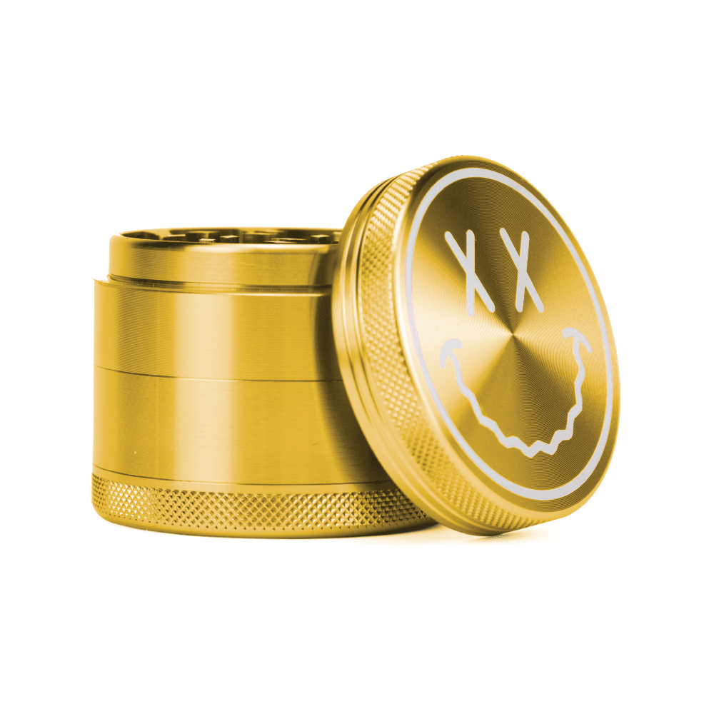 Goody Glass Compact 1.6" Aluminum 4-Piece Travel Grinder
