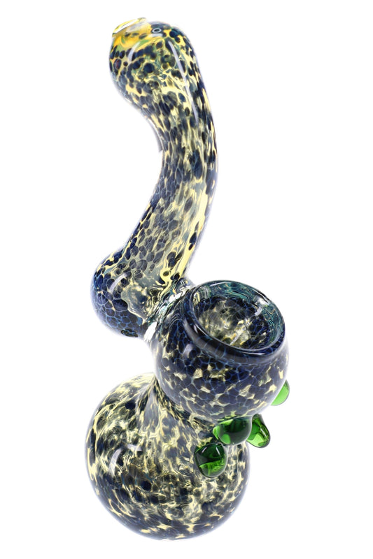 Color-Changing Frit Sherlock Bubbler “Swirl Sleuth” – 5½″ – Assorted Colors