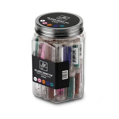 Jane West 6.5mm Glass Joint Tips, 50-Count Tub