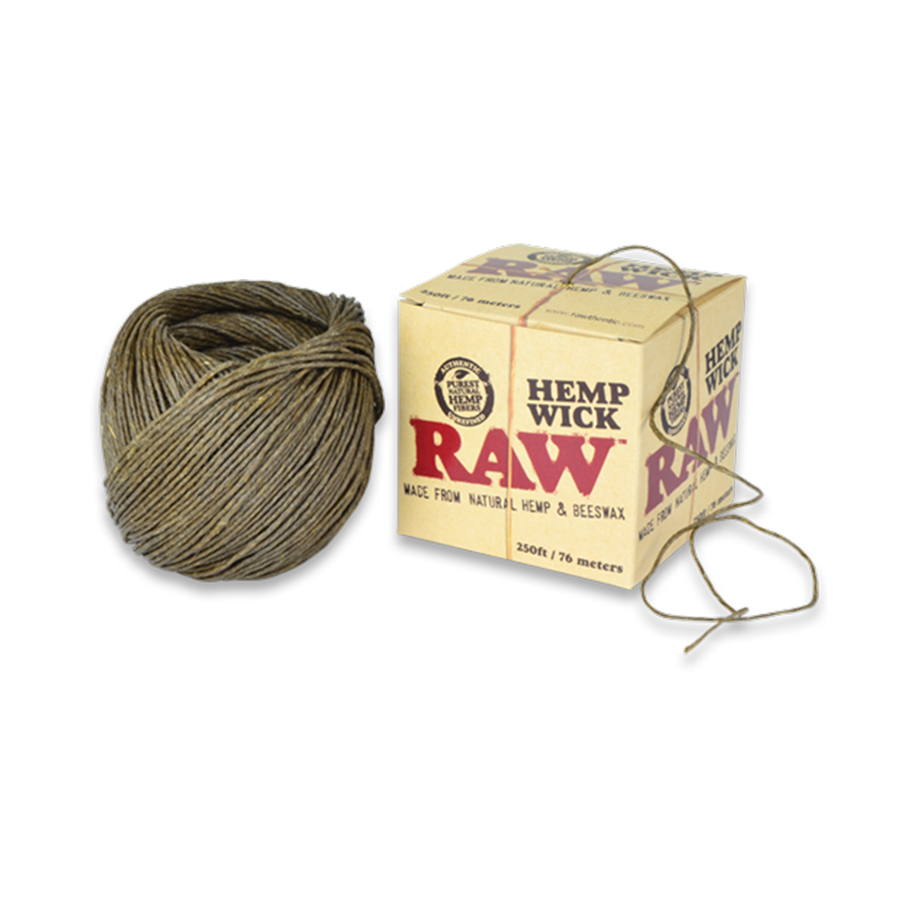 RAW Hempwick Ball - 250ft