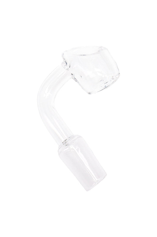 Quartz 14.5 mm Male 90° Banger – 4 mm Thick