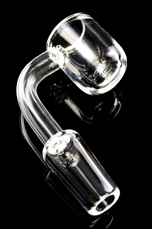 Quartz Flat-Top Banger – 4 mm Thick – 14.5 & 18.8 mm – Male or Female