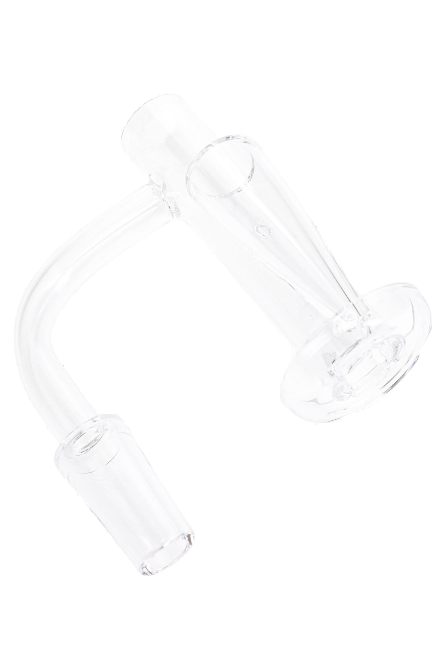Long Neck Funnel Quartz 14.5 mm Male 90° Terp Slurper Banger