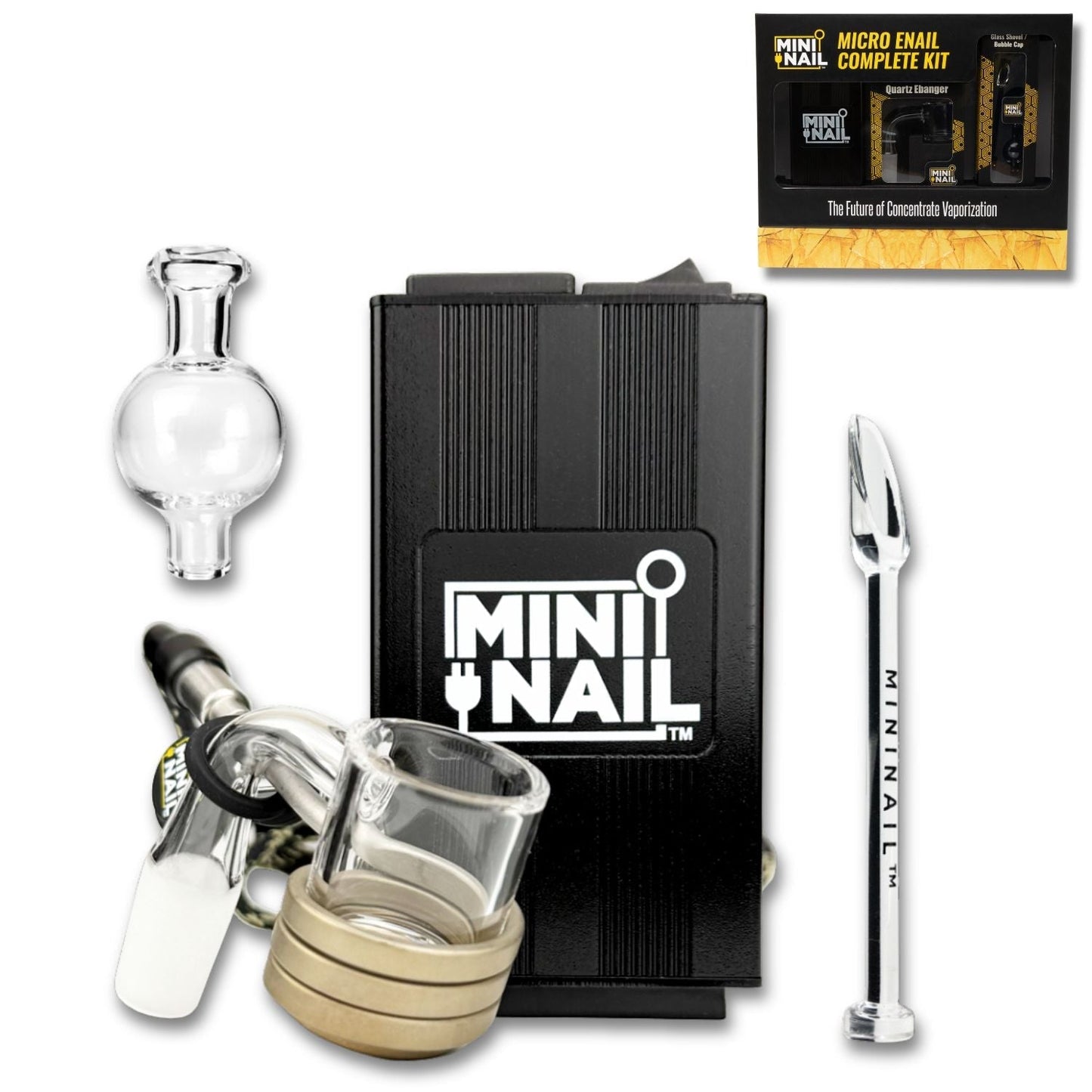 Complete MiniNail Kit w/ Quartz Banger