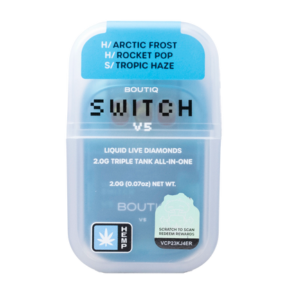 Boutiq Switch - 2G - V5 Liquid Live Diamonds Triple Tank