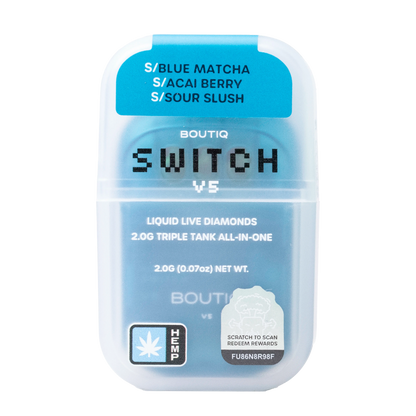 Boutiq Switch - 2G - V5 Liquid Live Diamonds Triple Tank
