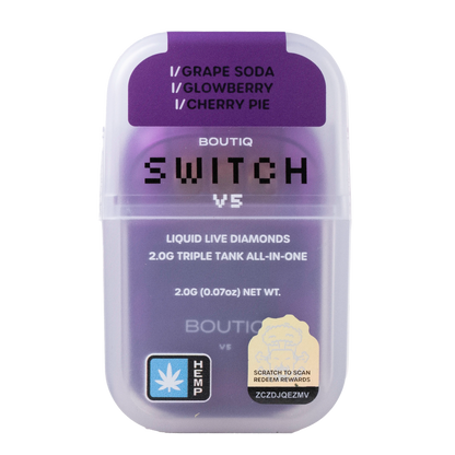Boutiq Switch - 2G - V5 Liquid Live Diamonds Triple Tank