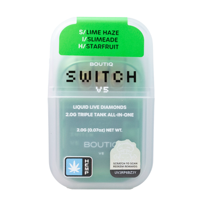 Boutiq Switch - 2G - V5 Liquid Live Diamonds Triple Tank