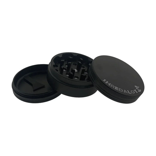 Sir Shredalot 3-Piece Metal Herb Grinder – 63mm Aluminum Grinder