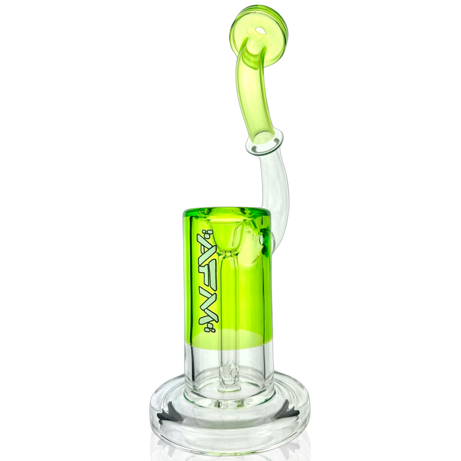 9.5" AFM Microscope Color Glass Bubbler
