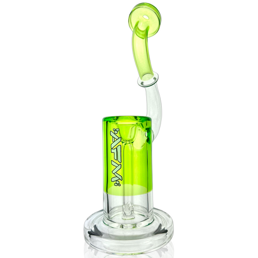 9.5" AFM Microscope Color Glass Bubbler