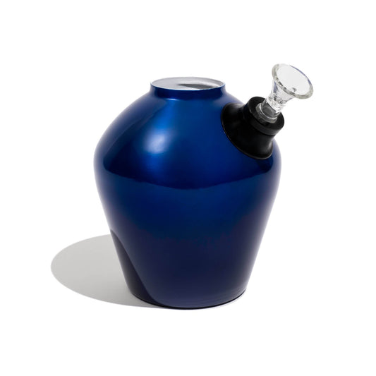Chill Steel Pipes Gloss Blue Insulated Base with Diffuser & Glass Slide