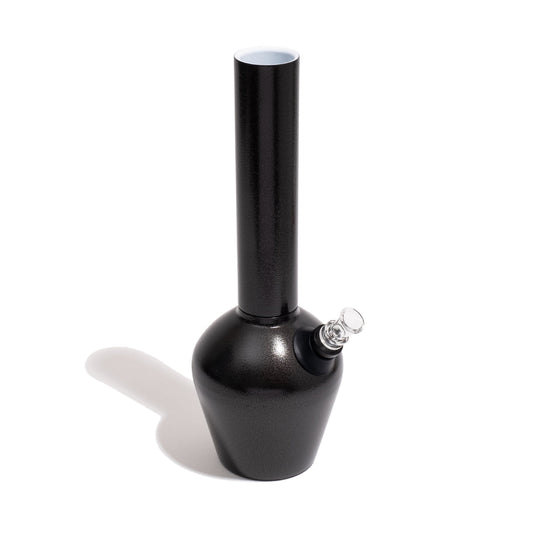 Chill Steel Pipes Black Armored 13" Insulated Bong with Ceramic Interior & Aluminum Diffuser