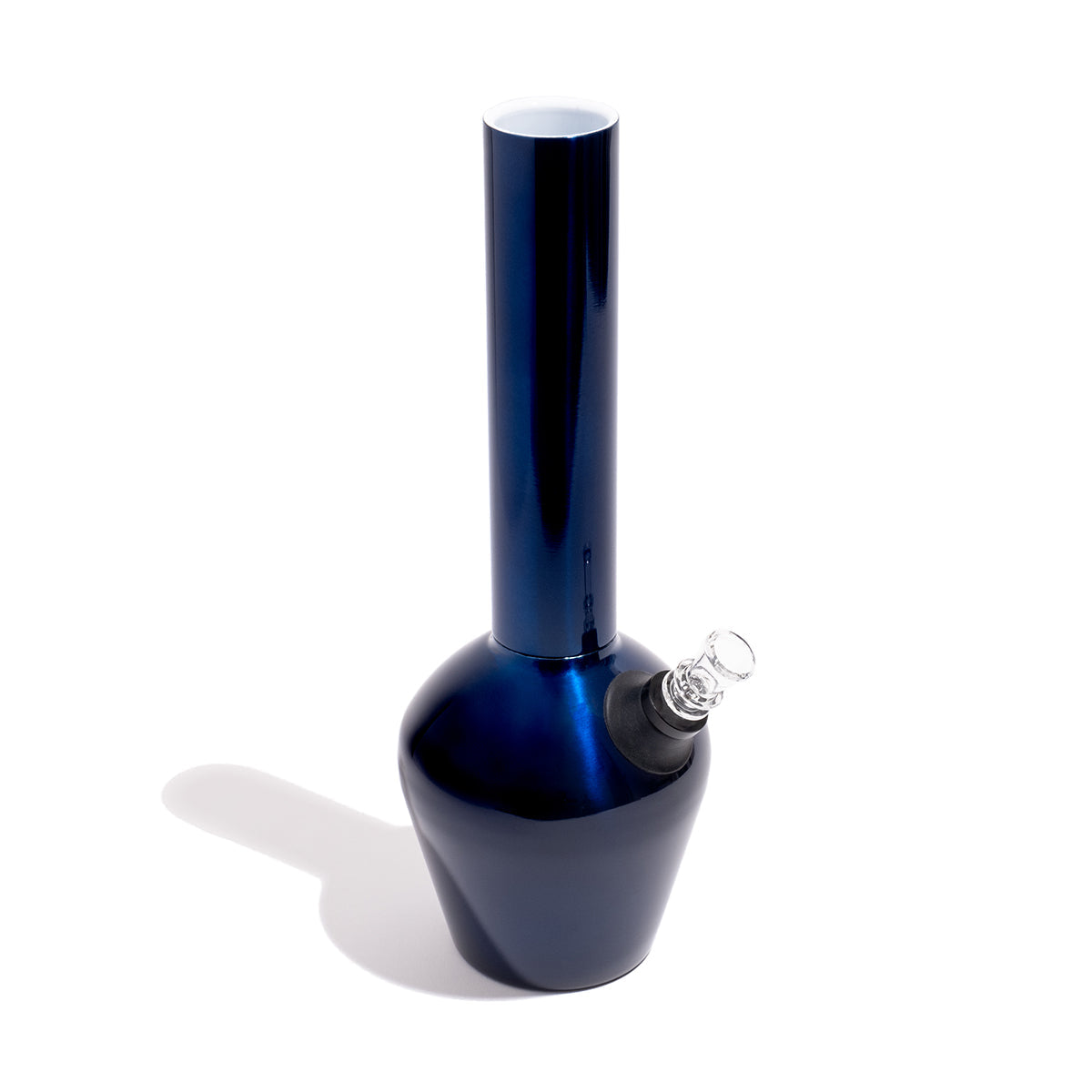 Chill Steel Pipes Gloss Blue 13" Insulated Bong w/ Ceramic Interior