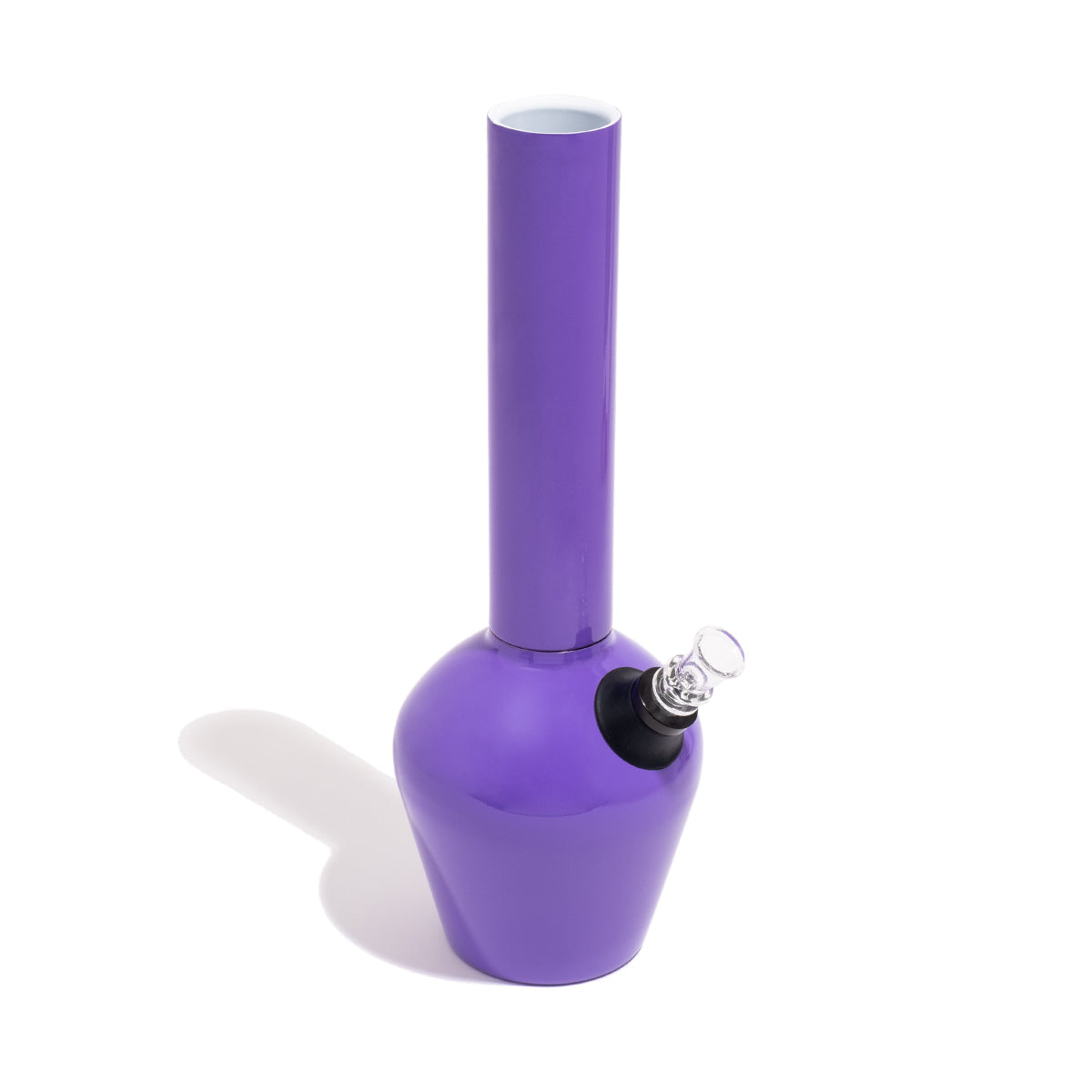 Chill Steel Pipes Neon Purple Gloss 13" Bong - Mix & Match Series