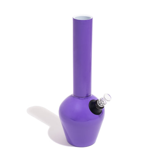 Chill Steel Pipes Neon Purple Gloss 13" Bong - Mix & Match Series
