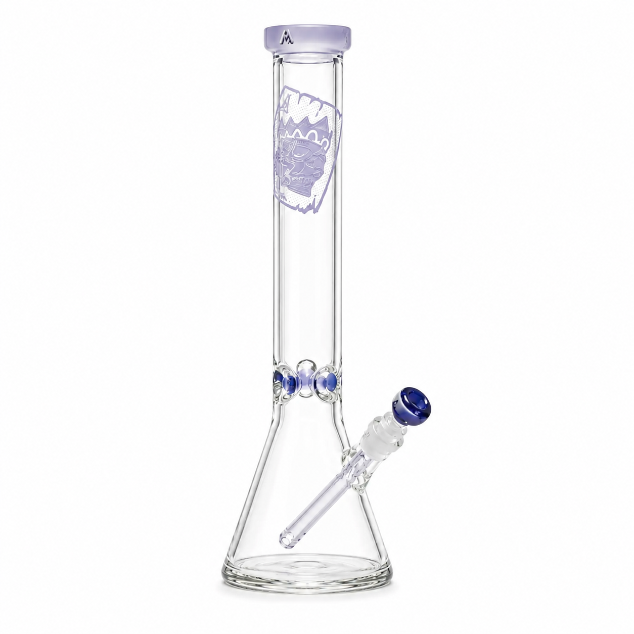 Cursed Saint Card 16" Beaker Bong