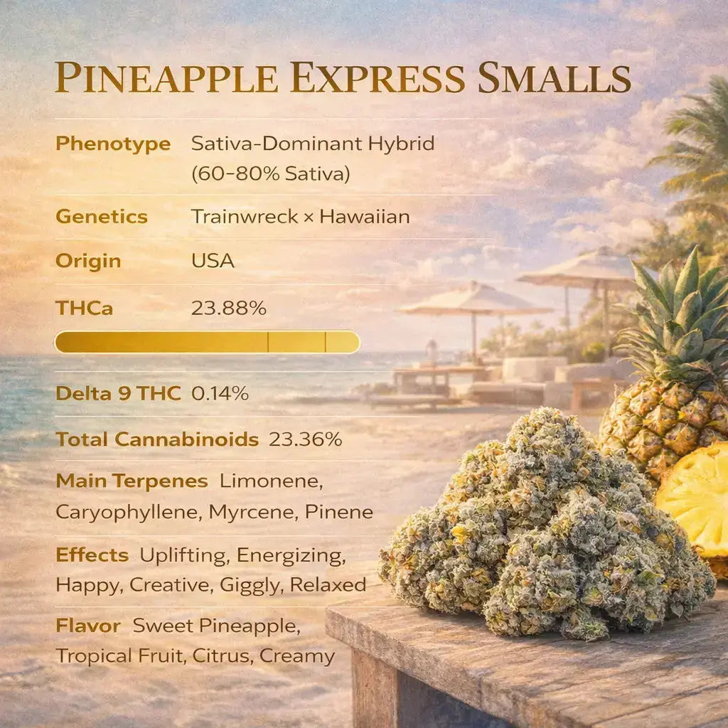 Pineapple Express Smalls THCa Flower