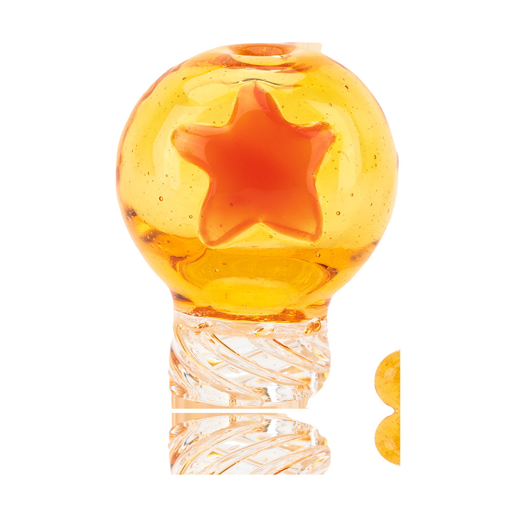 Empire Glassworks Dragon Sphere Borosilicate Spinner Cap with Terp Pearl