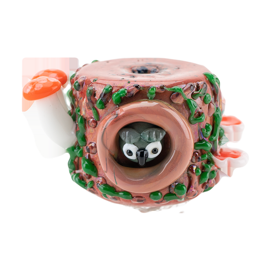 Empire Glassworks Hootie's Forest Borosilicate Spinner Cap w/ Mushroom Terp Pearl