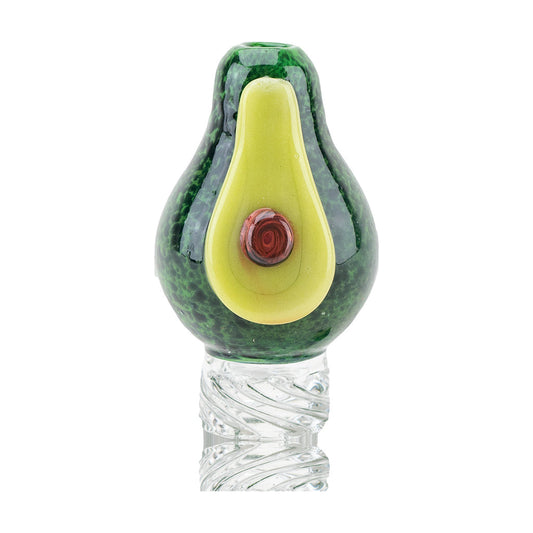 Empire Glassworks Avocadope Borosilicate Spinner Cap w/ Terp Pearl