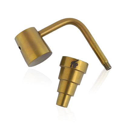 Honeybee Herb Titanium 6-in-1 Long-Neck Universal Banger for Dab Rigs