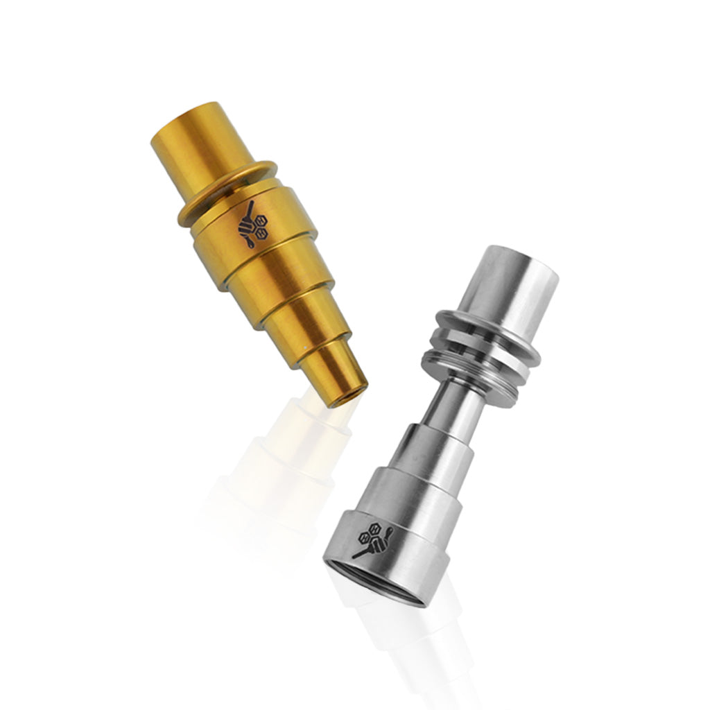 Honeybee Herb Titanium 6-in-1 Enail Dab Nail - Universal Fit & Grade 2