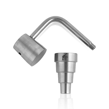 Honeybee Herb Titanium 6-in-1 Long-Neck Universal Banger for Dab Rigs